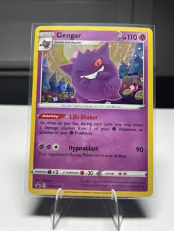 Pokemon Promo Gengar Foil Rare Swsh052 - NM (Swirl) - Image 1