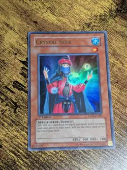 Yugioh Crystal Seer TAEV-EN031 Ultra Rare - Image 1