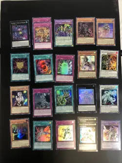 YuGiOh Card Lot (Brothers Of Legend, BROL) 22 Cards, All Foil - Used, EX Cond. - Image 1