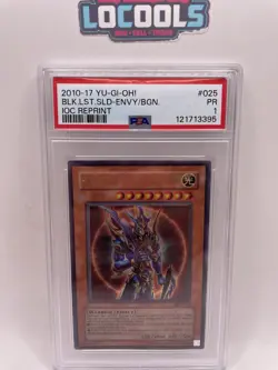 Yugioh Black Luster Soldier Envoy of the Beginning IOC-025 PSA 1 Pop 1 - Image 1
