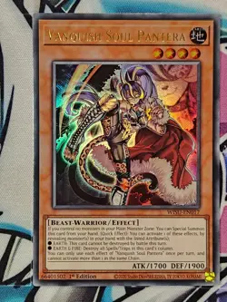 WISU-EN017 Vanquish Soul Pantera (1st Edition) Ultra Rare YUGIOH - Image 1