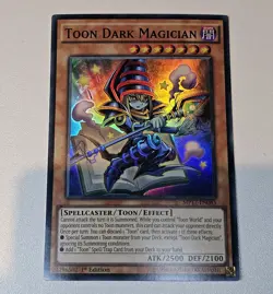 Toon Dark Magician - Super Rare - MP17 - 1st Edition Yugioh Euro - Image 1