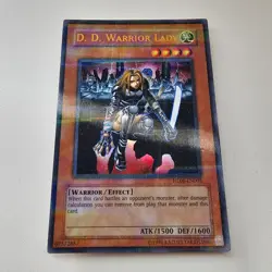 D.D. Warrior Lady - HL06 - Ultra Parallel Rare - Yugioh EURO - Image 1