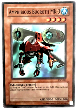 YuGiOh! - Amphibious Bugroth MK-3 - IOC-081 - Unlimited - Common - Image 1