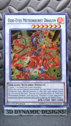 | Yugioh Odd-Eyes Meteorburst Dragon PEVO-EN032 1st Edition NM 🔥 | - Image 1