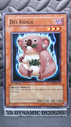 | Yugioh Des Koala 5DS2-EN011 1st Edition 5Ds Starter Deck 2009 NM /LP 🔥 | - Image 1