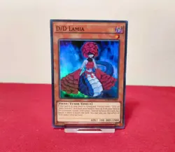 Yugioh D/D Lamia SDPD-EN005 Super Rare 1st Edition NM - Image 1