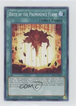 Birth of the Prominence Flame 1st Ed. YuGiOh Lightning Overdrive #LIOV-EN063 - Image 1