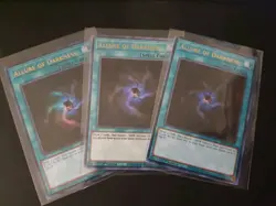 3x Allure of Darkness RA03-EN055 YUGIOH! ULTRA NM Playset - Image 1