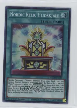 Nordic Relic Hlidskjalf 1st Ed. YuGiOh Battle of Chaos #BACH-EN055 - Image 1