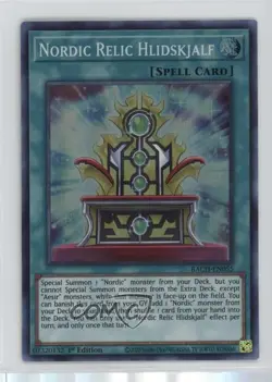 Nordic Relic Hlidskjalf 1st Ed. YuGiOh Battle of Chaos #BACH-EN055 - Image 1