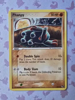 Pokemon - Phanpy - 015/017 - POP Series 2 - Common Pokemon Card English LP - Image 1