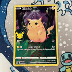 Pikachu 005/025 Full Art Holo Celebrations 25th Anniversary Set Pokemon Card NM - Image 1