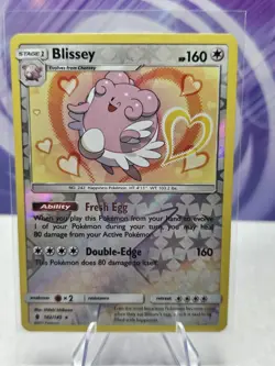 Blissey 102/145 REVERSE HOLO Rare SM Guardians Rising Pokemon Card NM - Image 1