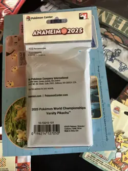 Card Sleeves Pokemon Worlds 2025 Anaheim Pokemon Center Exclusive - Image 2