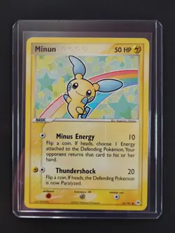 Minun 67/101 Hidden Legends Non-Holo NM Vintage Pokemon Card 2004 - Image 3
