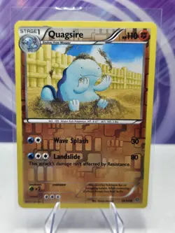 Pokemon XY Ancient Origins Quagsire Reverse Holo 39/98 TCG Card - Image 1