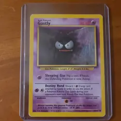 Gastly 50/102 Base Set Pokemon Card - Image 1