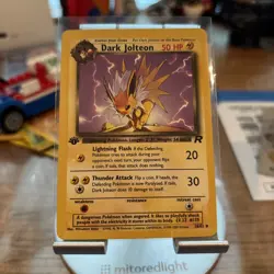 Pokemon Dark Jolteon 1st Edition Non-Holo Card 38/82 MP Condition 🔥🔥 - Image 1