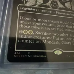 MTG Mondrak Glory Dominus Showcase Step and Compleat FOIL 424 - Image 2