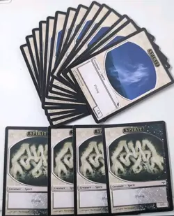 MTG Spirit Creature Token Shadownoor-14 Eventide-4 Magic The Gathering x18 - Image 1