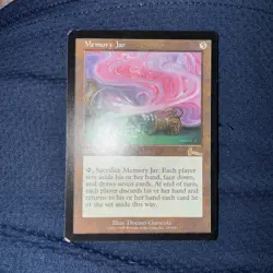 MTG - Memory Jar _ Urza's Legacy _ Regular Rare #129 - Image 1