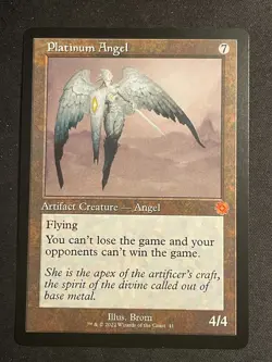MTG Platinum Angel, NM-Mint, (BRR #41) Regular - Image 1
