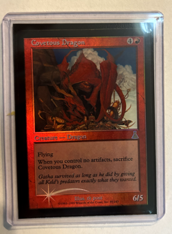 MTG COVETOUS DRAGON (Foil) Urza's Destiny (OldManMTG 002-786) - Image 4