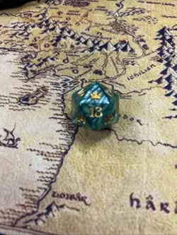 Bloomburrow Bundle Oversized Spindown Life Counter D20 Dice - MTG - Image 1