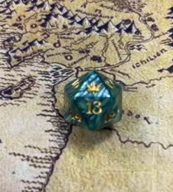 Bloomburrow Bundle Oversized Spindown Life Counter D20 Dice - MTG - Image 3