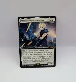 Cloud, Midgar Mercenary Extended Art MTG Final Fantasy 0427 - Image 1
