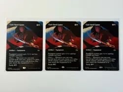 MTG 3x Cori-Steel Cutter (Borderless) MTG Tarkir: Dragonstorm NM Rare - Image 1