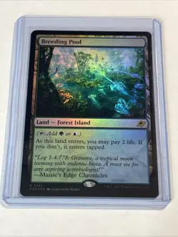 Breeding Pool - FOIL #251 EOE NM MTG Magic the Gathering ENG - Image 1