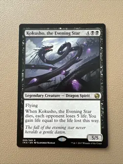 Kokusho the evening star - English - MTG IMA - NM - Image 1