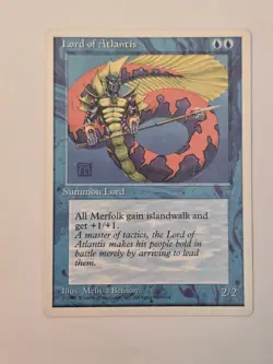 Lord of Atlantis MTG Core Set 4th Edition Regular - Image 1