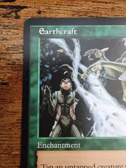 MTG Earthcraft ⭐Tempest⭐ ⭐NM+ 10 REAL HQ PICS!⭐ 1997 Vintage Magic - Image 3