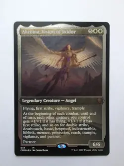 MTG Akroma, Vision of Ixidor (CMR) Commander Legends Foil Etched Mythic 547 - Image 1