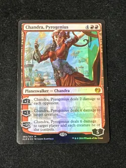 Magic Chandra, Pyrogenius Kaladesh Foil Mtg Kld 265/264 NM - Image 1