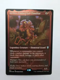 MTG Kediss, Emberclaw Familiar (CMR) Commander Legends Foil Etched Uncommon 573 - Image 1