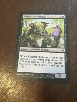 Boggart Harbinger NM+ Lorwyn Magic the Gathering MTG. - Image 1