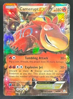 2015 Pokemon Gaming XY Primal Clash Camerupt #29/160 - Image 1