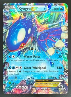 2015 Pokemon Gaming XY Primal Clash Kyogre #54/160 - Image 1