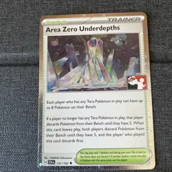 Pokemon Prize Pack Series Cards Area Zero Underdepths Stamped Foil 131/142 - Image 1
