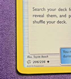 Tag Call 206/236 - SM: Cosmic Eclipse - Regular - Uncommon - Pokemon (NM) - Image 4