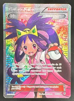 2013 Pokemon Gaming Black & White Plasma Blast Iris #101/101 LP - Image 1