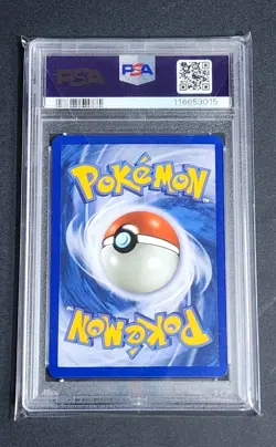 2006 Pokemon EX Holon Phantoms Crawdaunt EX Holo #99 PSA 9 MINT Cosmos SWIRL - Image 2