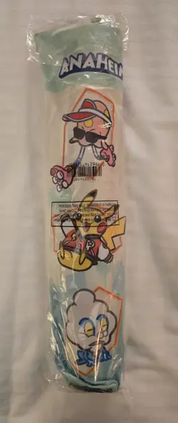 2025 Pokemon World Championships Pikachu Beach Skater Playmat Anaheim Worlds - Image 2