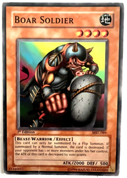 YuGiOh! - Boar Soldier - MRL-089 - 1st Edition - Common - Image 1