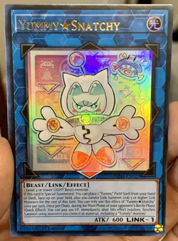 Yugioh Yummy Snatchy JUSH-EN022 Ultra Rare 1st Ed NM w/Tracking - Image 1