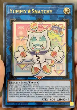 Yugioh Yummy Snatchy JUSH-EN022 Ultra Rare 1st Ed NM w/Tracking - Image 2